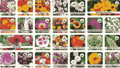 Varieties of Flower Seeds and Supplement